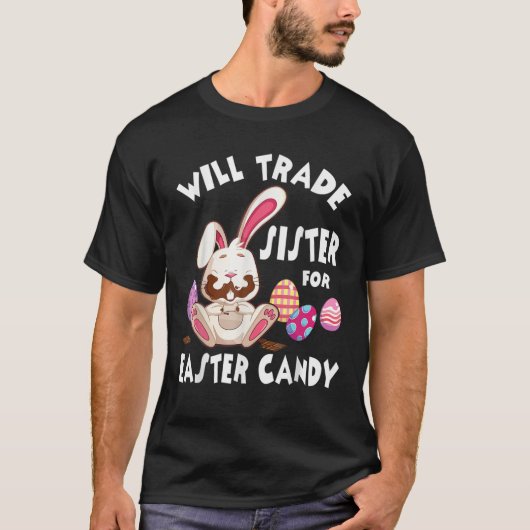 ラバおもしろいスTシスターナース卵キャンディーティー Tシャツ (正面)