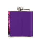 ラバお洒落ス「グラマー・バニー」ピンク・パープル フラスク (裏面)