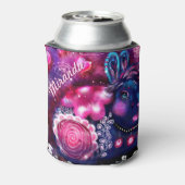 ラバお洒落ス「グラマー・バニー」ピンク・パープル 缶クーラー (缶裏面)