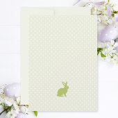 ラバかわいらしスパステルグリーン卵形フォトイースター シーズンカード