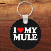 ラバが大好き キーホルダー (正面)