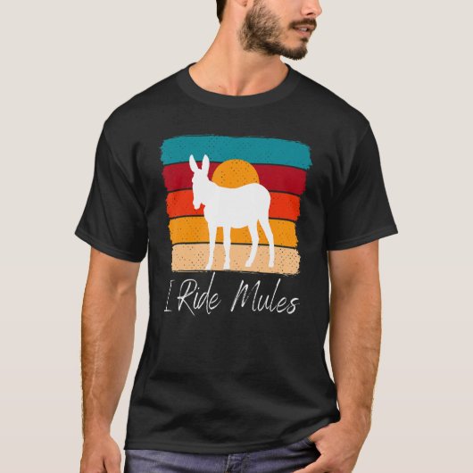 ラバとサンセットIライドミュール Tシャツ (正面)