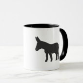 ラバのシルエット マグカップ (正面右)
