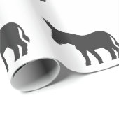 ラバのシルエット ラッピングペーパー (ロールコーナー)