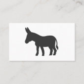 ラバのシルエット 名刺 (裏面)