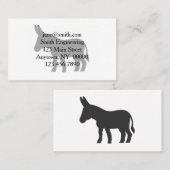 ラバのシルエット 名刺 (正面/裏面)