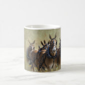 ラバの列車 コーヒーマグカップ (中央)