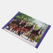 ラバの日 ドアマット (アングル)