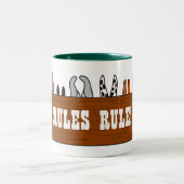 ラバの規則! ツートーンマグカップ (中央)