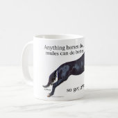 ラバはよりよいです コーヒーマグカップ (正面左)