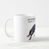 ラバはよりよいです コーヒーマグカップ (左)