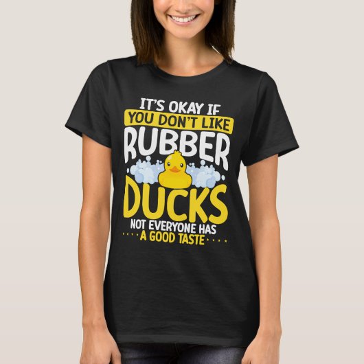 ラバもしダックは嫌だ Tシャツ (正面)