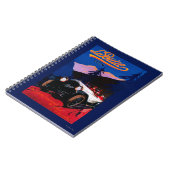 ラバイズリヨンヴィンテージポスターヨーロッパ ノートブック (左側)