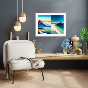 ラバウルディプティフキャンバスアートプリント ポスター