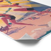 ラバウールフランスヴィンテージ旅行ポスター ポスター (角)