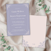 ラバエレガントンダル赤面ピミニマルンク結婚ズ 招待状