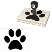 ラバカスタムースタンプのインク大きな足4インチ ラバースタンプ (押印)