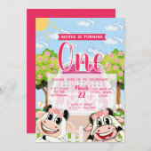 ラバカローラ誕生日招待状 招待状 (正面/裏面)