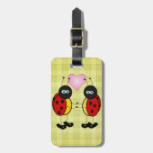 ラバグのピクニック ラゲッジタグ (正面縦)