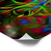 ラバサイケデリックスドラゴンinネオンファンタジー ポスター (コーナー)