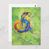 ラバサラマンダー ポストカード (正面/裏面)