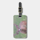 ラバシカの木びき台 ラゲッジタグ (正面縦)