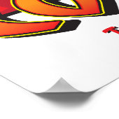 ラバジャワハワイアンコーヒー ポスター (角)