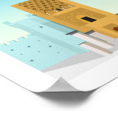 ラバットシティモロッコ ポスター (角)