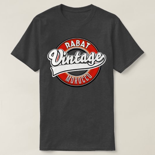 ラバットモロッコヴィンテージ Tシャツ (デザイン正面)