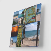 ラバデ,ハイチの壁時計 スクエア壁時計 (傾斜)