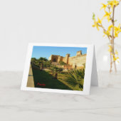 ラバト城 カード (黄色い花)