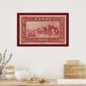 ラバト，モロッコ – ポスター (キッチン)