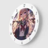 ラバドラ ラージ壁時計 (傾斜)