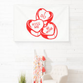 ラババン バレンタインデー 4x6 ビニール 横断幕 (インサイチュ)