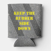 ラバパーソナライズされた保ー・サイド・ダウン 缶クーラー (正面)