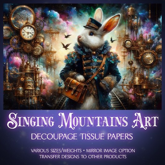 ラバビクトリアンスヴィンテージスチームパンクデクページ 薄葉紙