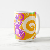 ラバファンキーギ コーヒーマグカップ (正面右)