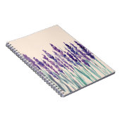 ラバフランスのンダー水色 ノートブック (右側)