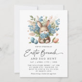 ラバモダンス春フローライースターブランチ 招待状 (正面)