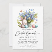 ラバモダンス春フローライースターブランチ 招待状 (正面)