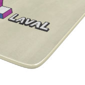 ラバル国旗(ケベック州,カナダ) カッティングボード (角)