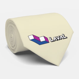 ラバル国旗（ケベック州，カナダ） ネクタイ