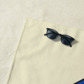 ラバル国旗(ケベック州,カナダ) ビーチタオル (インサイチュ)