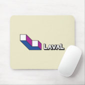 ラバル国旗（ケベック州，カナダ） マウスパッド (マウス)