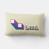 ラバル国旗（ケベック州，カナダ） ランバークッション (裏面)