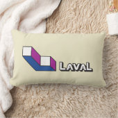 ラバル国旗（ケベック州，カナダ） ランバークッション (ブランケット)