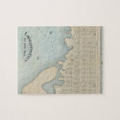 ラバレットシティバイザシースクアンビーチNJ ジグソーパズル (横)