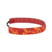 ラバレッド迷彩柄 アスレチックヘッドバンド (左)