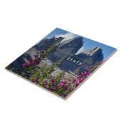 ラバレードワイルドフラワーイタリアの3つのピーク タイル (側面)