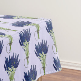 ラバンダーバンチハーブパープルフラワーガーデン テーブルクロス